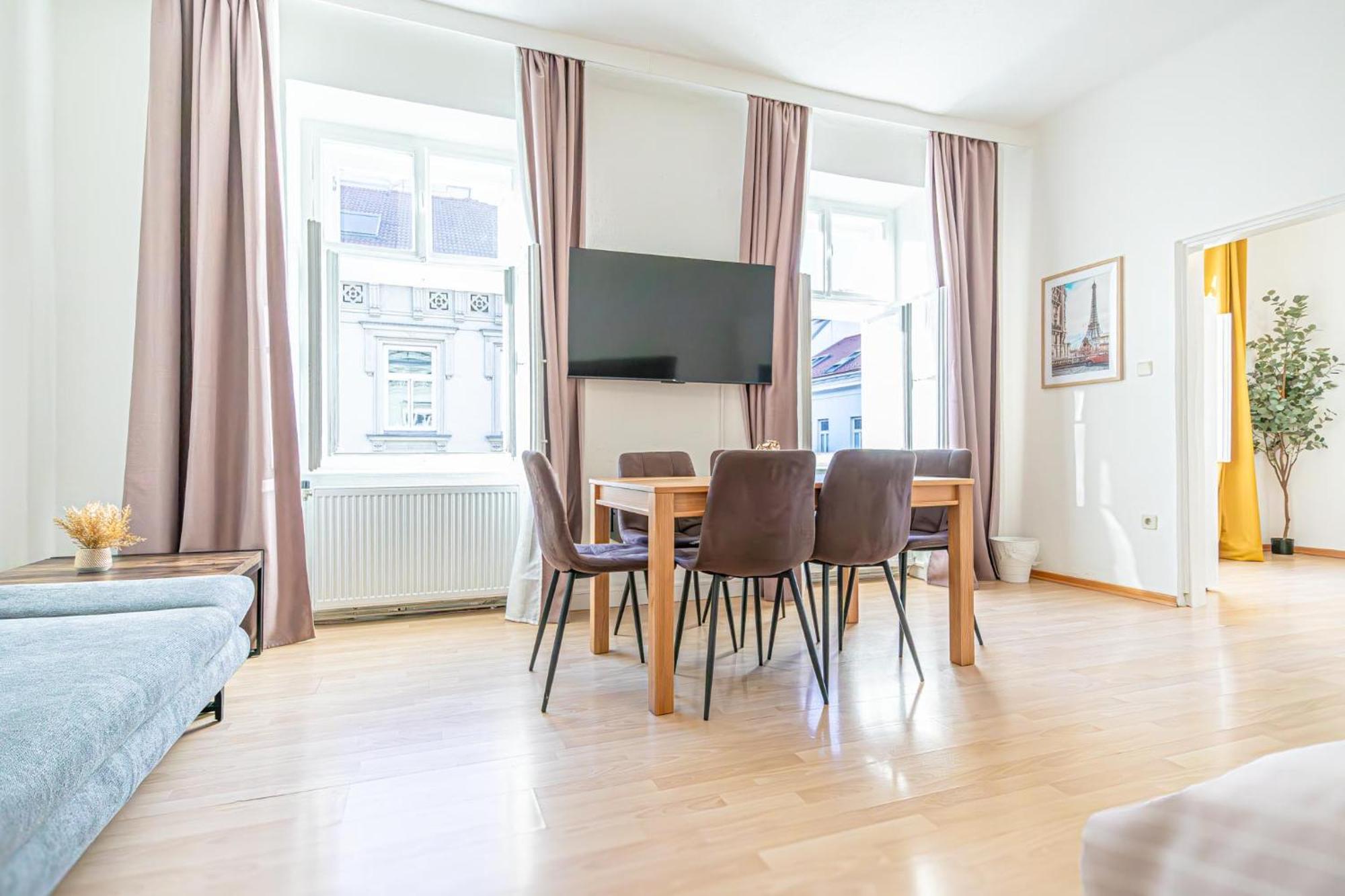 Apartment Modern 2-bedroom For 5 In Prime Location Wien